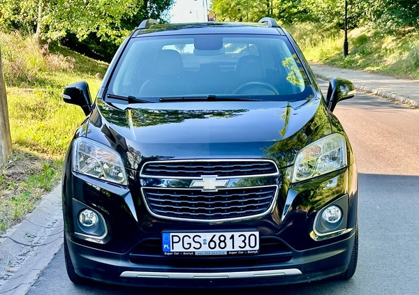 Chevrolet Trax cena 38999 przebieg: 96000, rok produkcji 2013 z Przasnysz małe 67